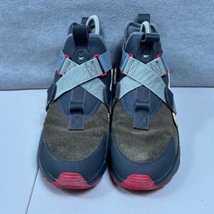 Nike Air Huarache City Utility N7 Anthracite Aztec Women’s SZ 9 Brown/Black Shoe